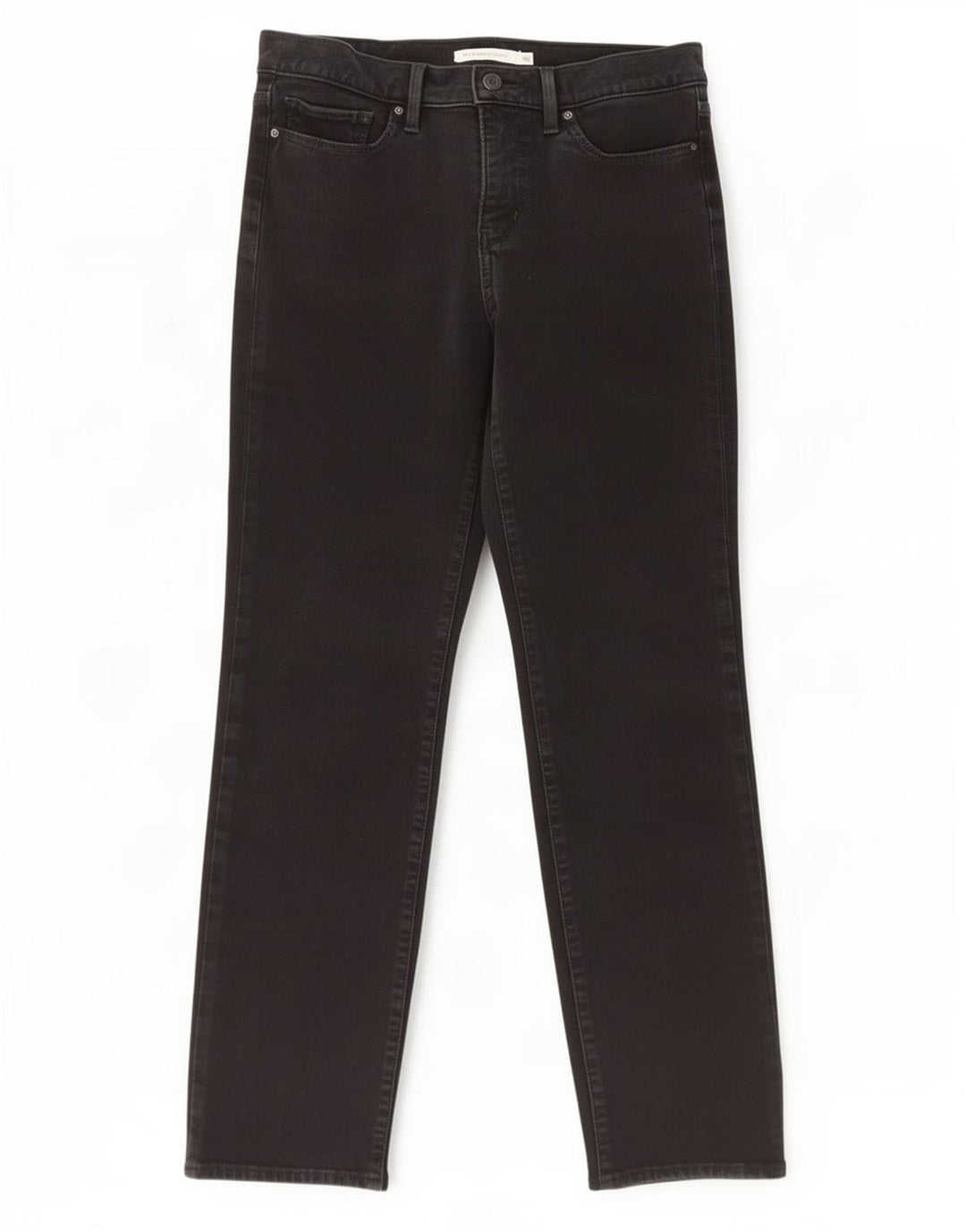 Женские прямые джинсы Levi's 314 Shaping W29 L28, черные
