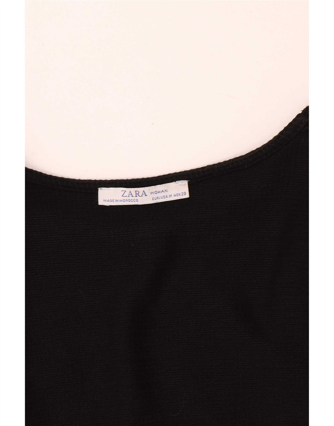Женское платье макси с длинными рукавами Zara UK 12, черное в клетку среднего размера