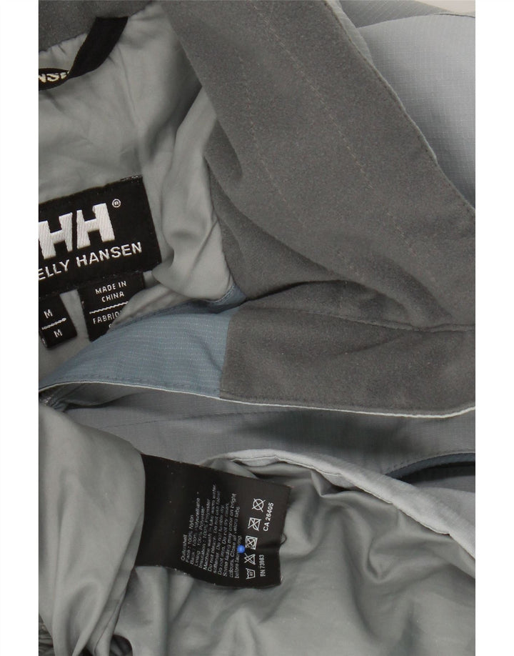 HELLY HANSEN Женская ветровка с капюшоном UK 14, средний синий нейлон