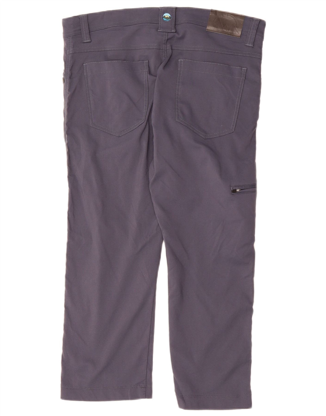 Wrangler Мужские прямые укороченные брюки-карго W34 L24 Темно-синий нейлон