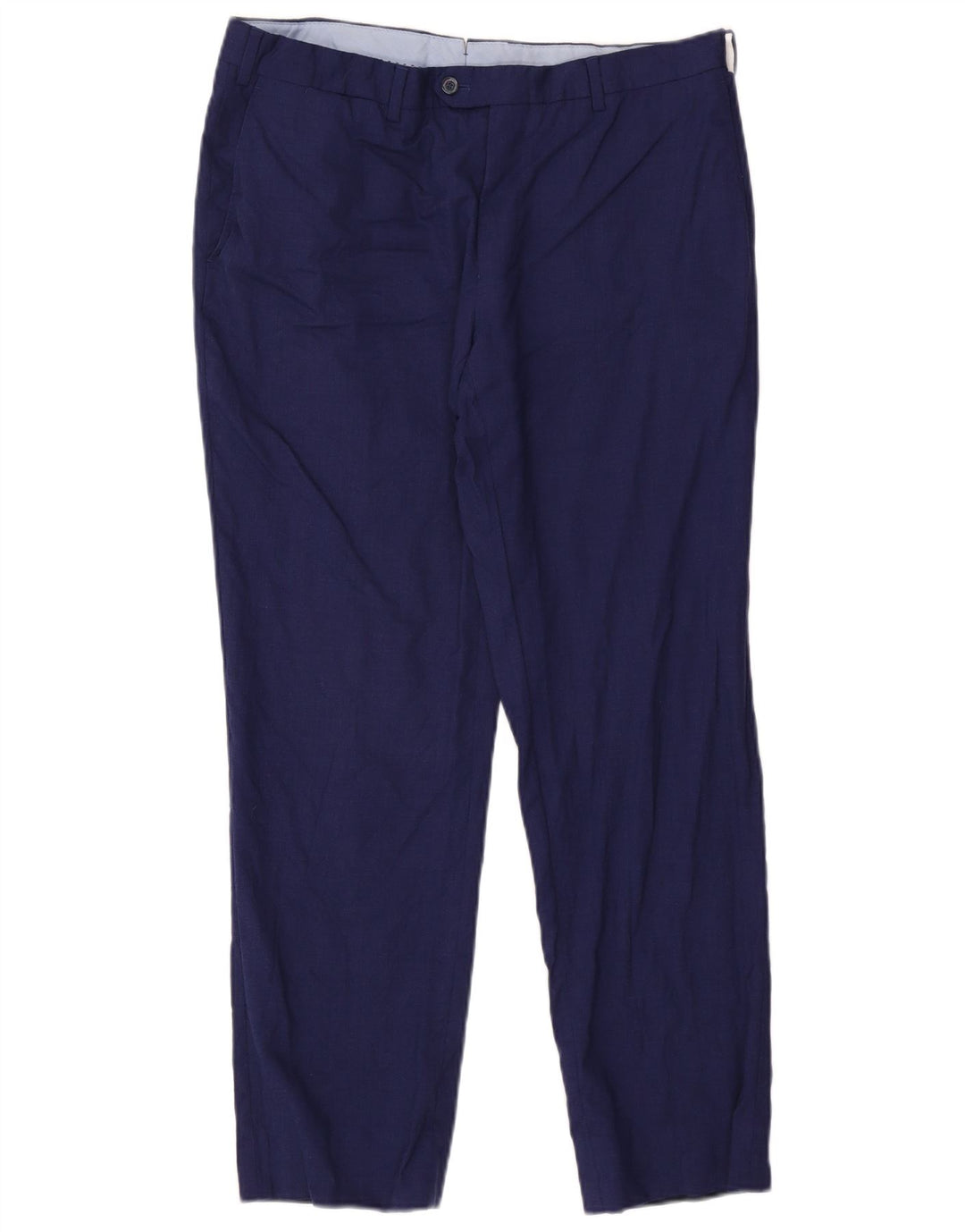 Мужские прямые брюки Massimo Dutti W34 L29 темно-синие