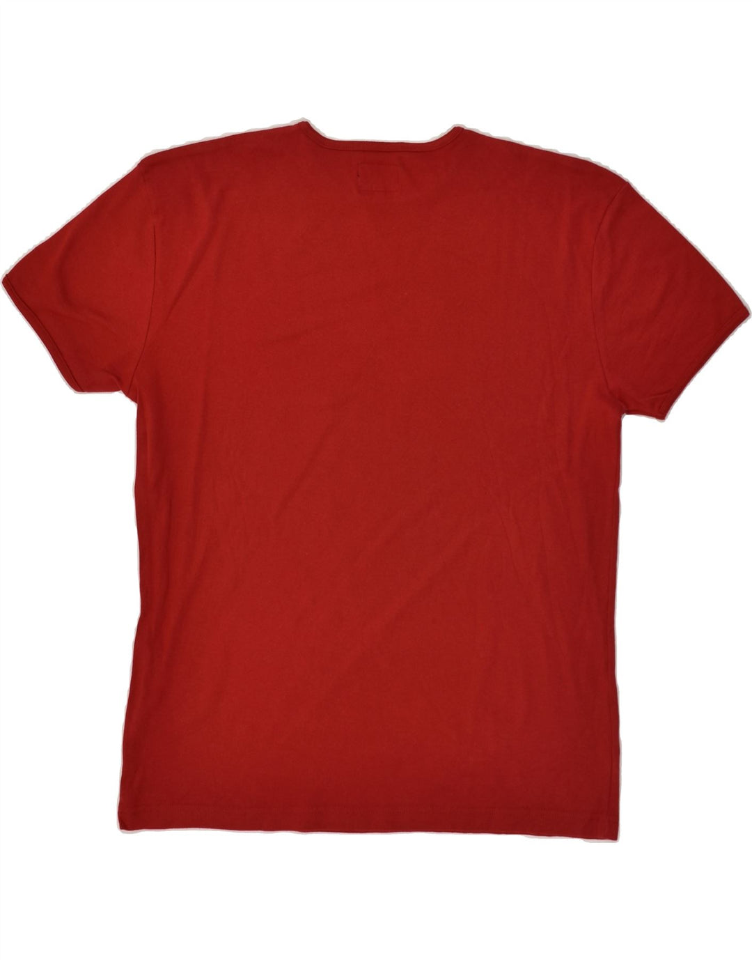 ENERGIE Womens T-Shirt Top UK 20 2XL Red Cotton | Vintage Energie | Thrift | Second-Hand Energie | Used Clothing | Messina Hembry 