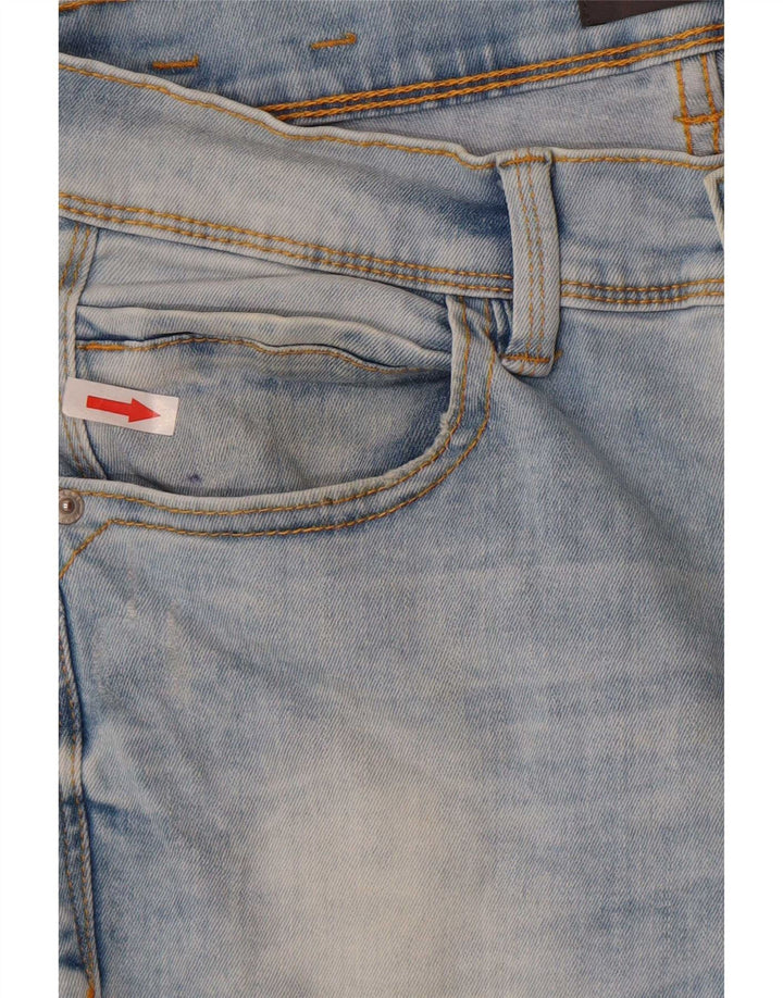 Мужские джинсы узкого кроя Zara EU 40 Medium W31 L26 Синие, хлопок