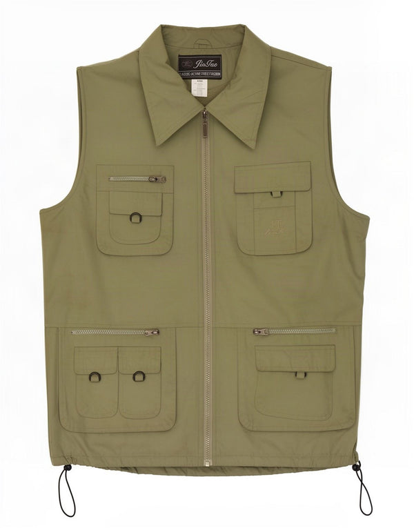 Мужской жилет Jintao Utility UK 44 2XL, цвет хаки, хлопок