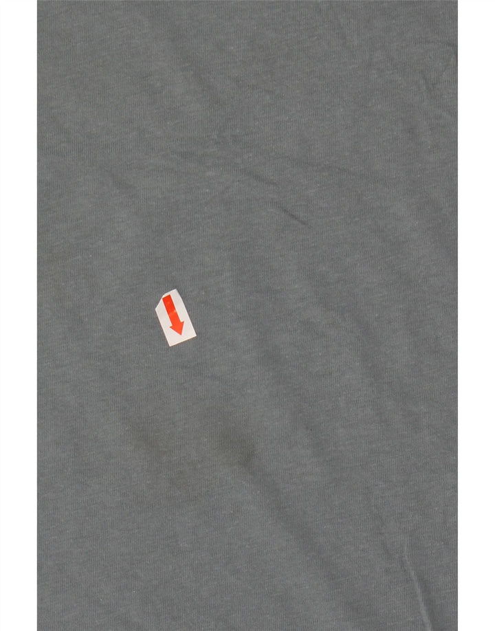 Женская футболка с рисунком VOLCOM Top UK 16, большой синий хлопок