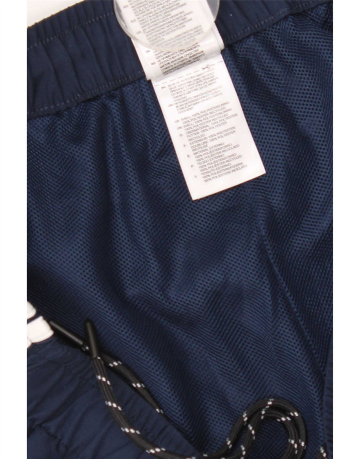 Мужские спортивные шорты Adidas Climalite XL темно-синие из полиэстера