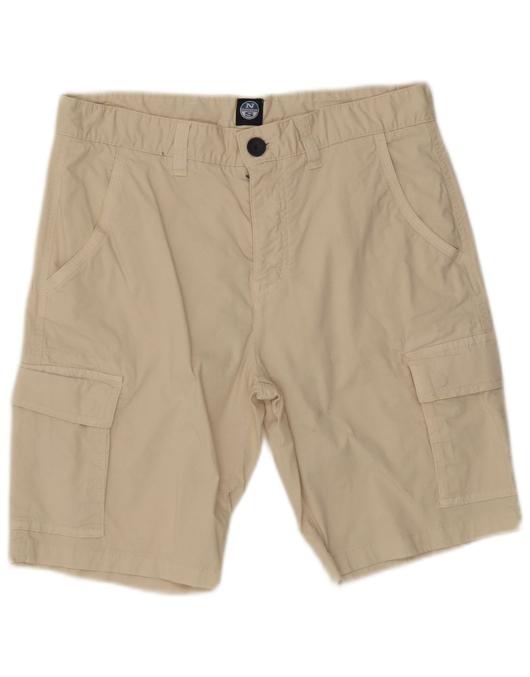 NORTH SAILS Mens Cargo Shorts W30 Medium Beige Cotton