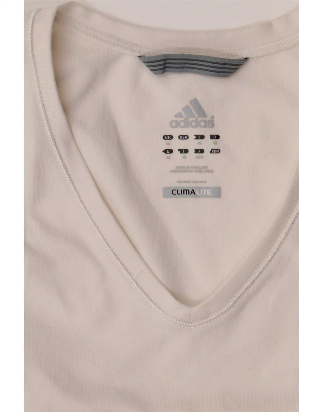 Adidas Женский жилет Climalite Top UK 12 Средний Белый