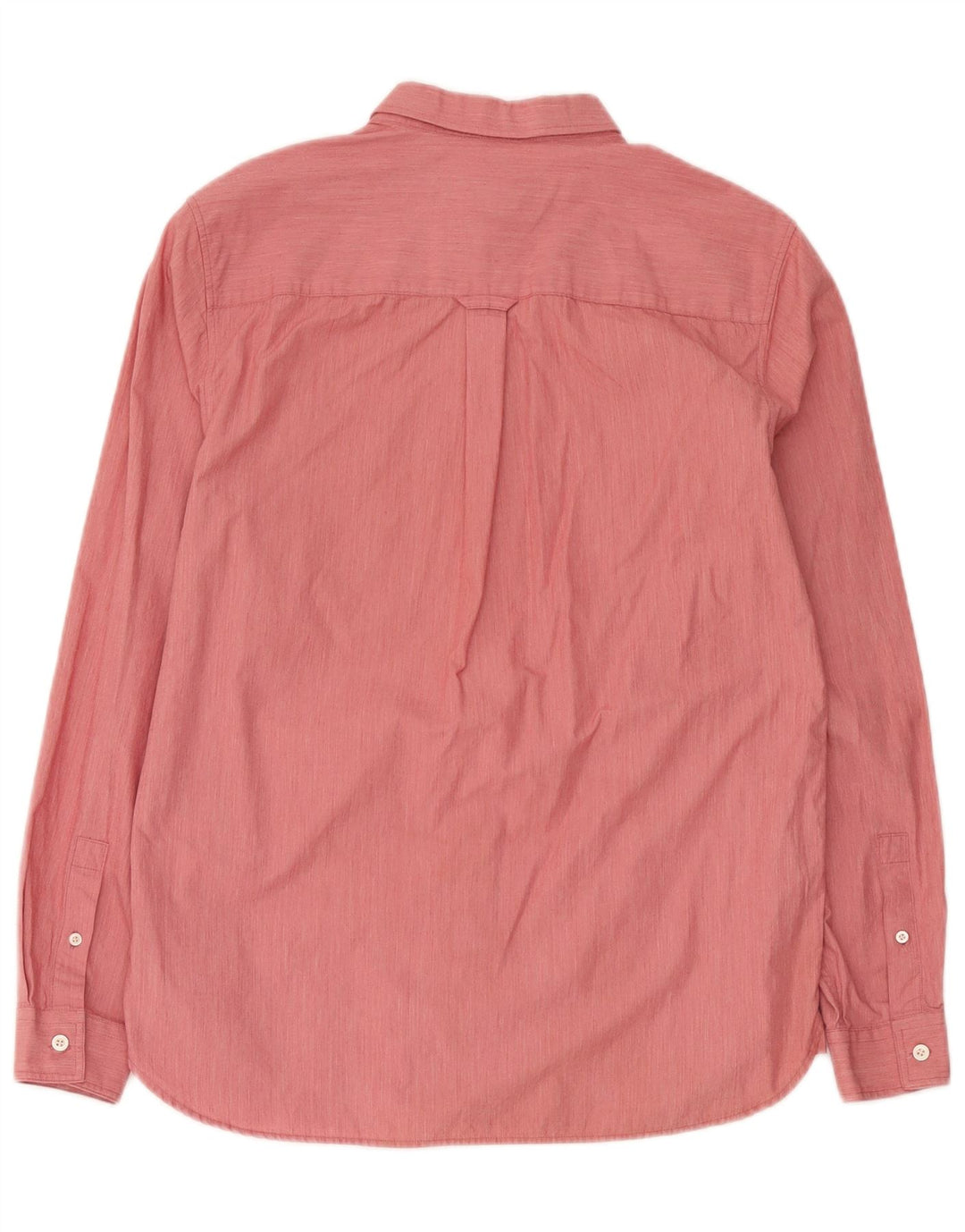 Мужская рубашка Lyle & Scott из хлопка среднего розового цвета