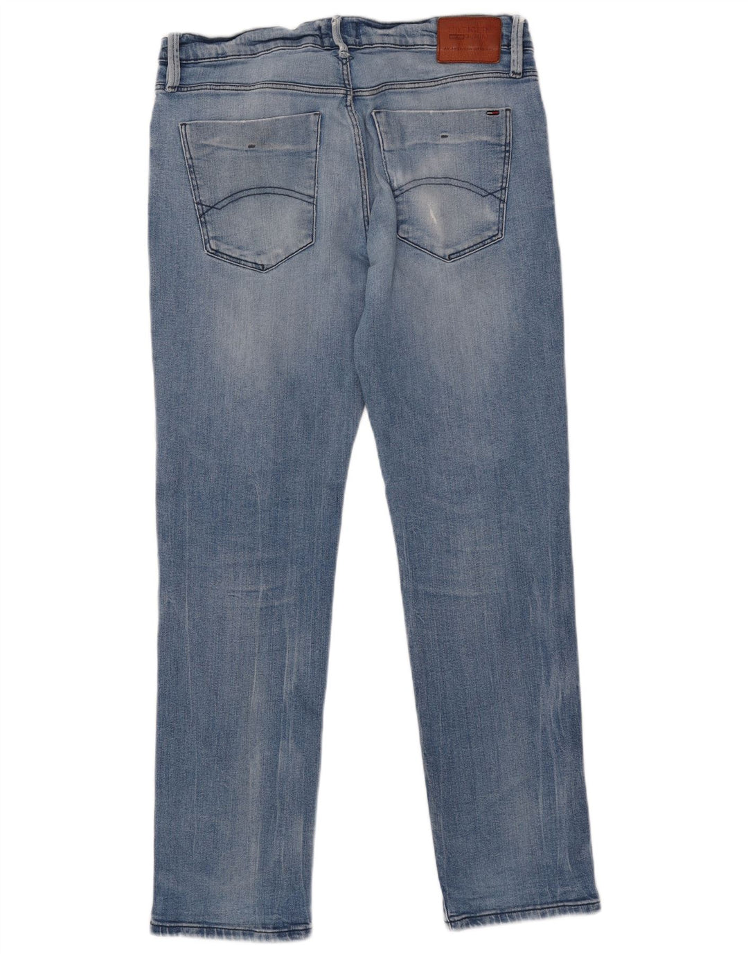 Мужские узкие джинсы Tommy Hilfiger W34 L32, синие, хлопок