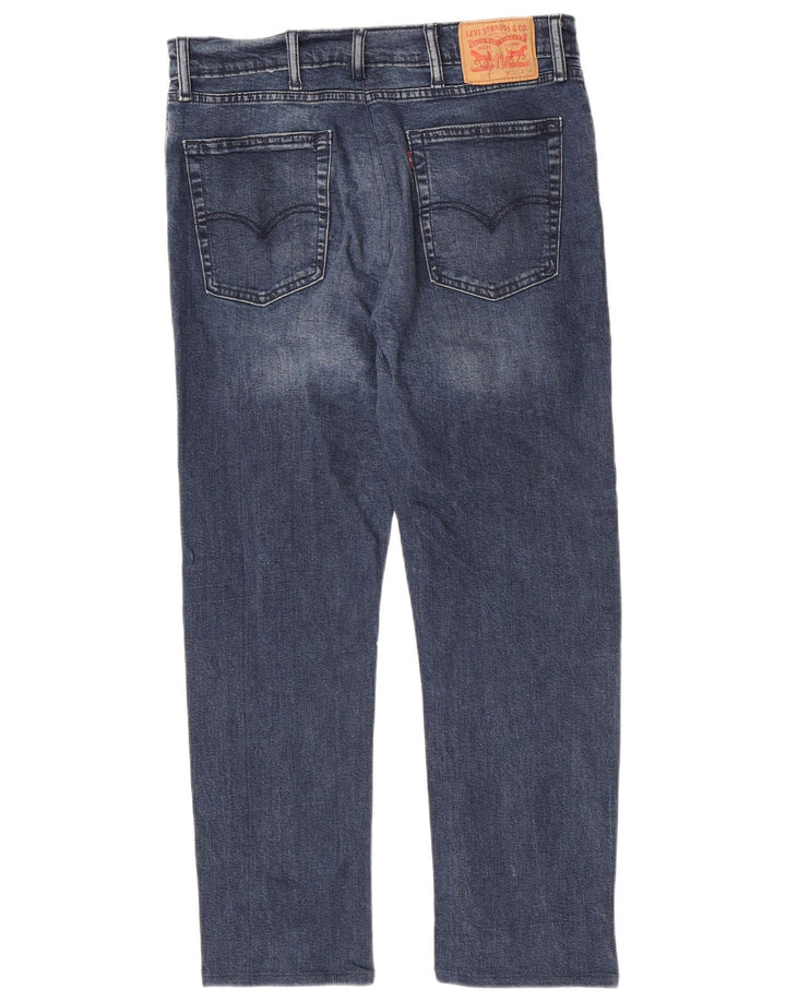 Мужские узкие прямые джинсы Levi's 513 W40 L27, синий хлопок