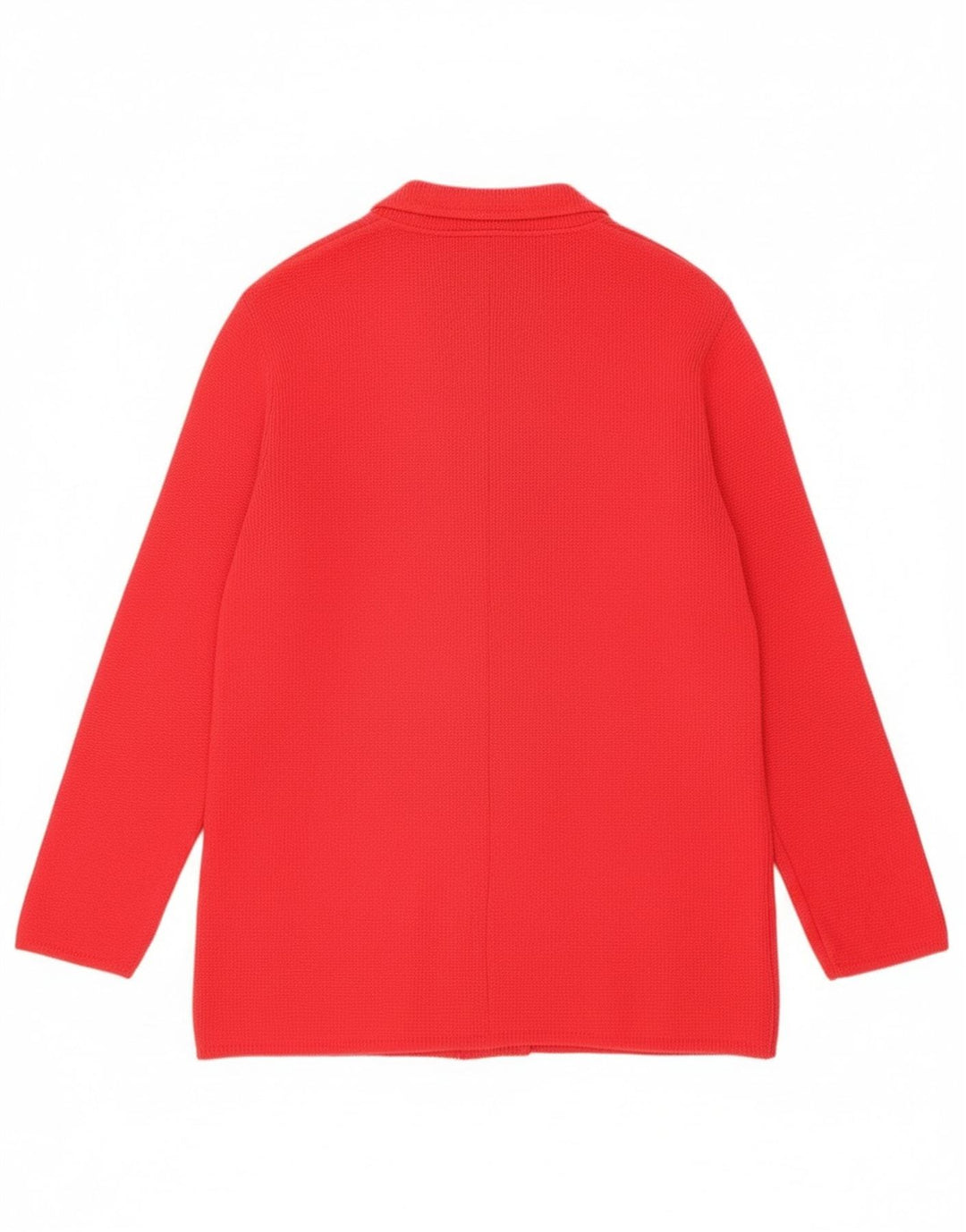 Винтажный женский двубортный пиджак, Великобритания, 16, большой красный