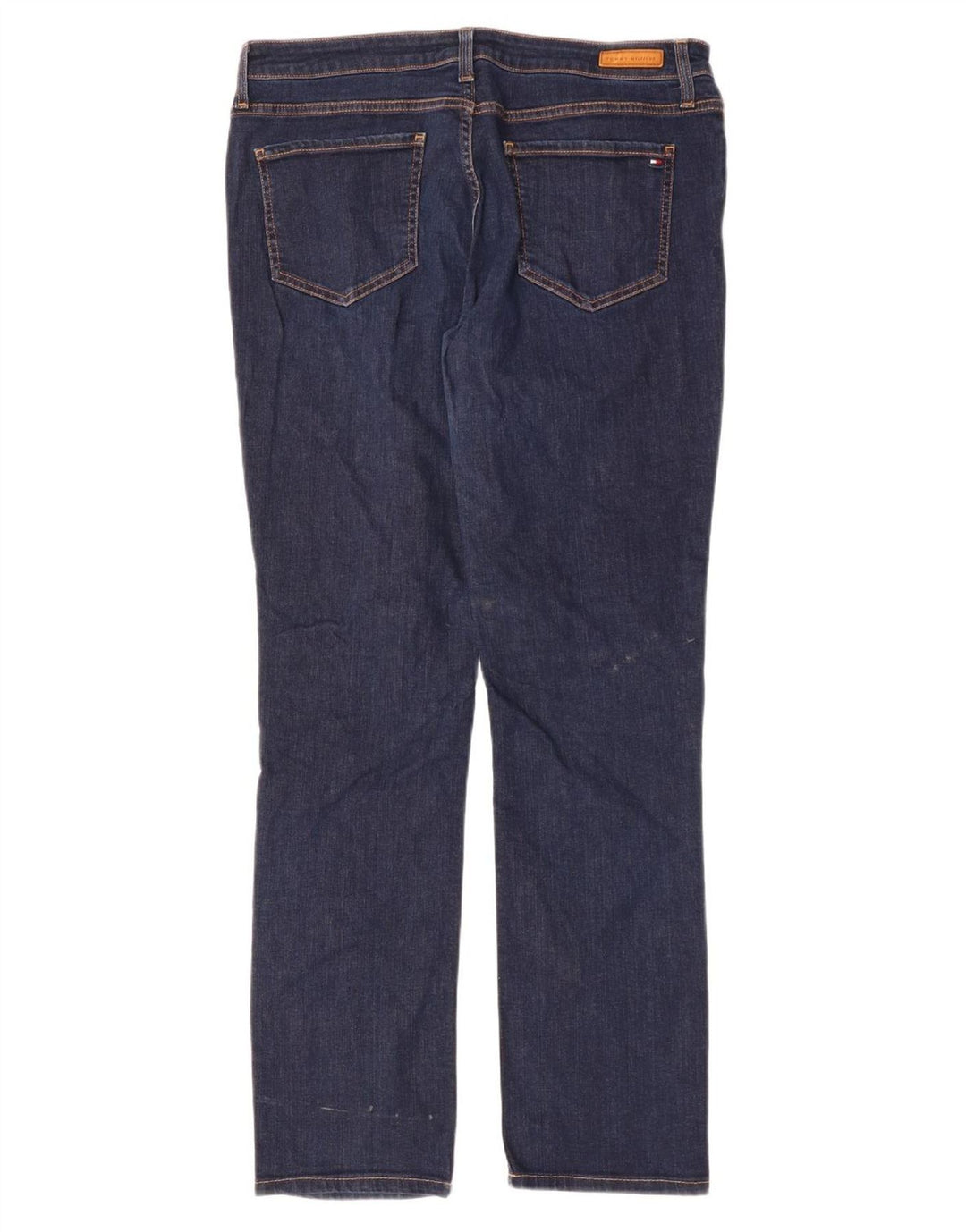 TOMMY HILFIGER Женские узкие джинсы W33 L31 Темно-синие