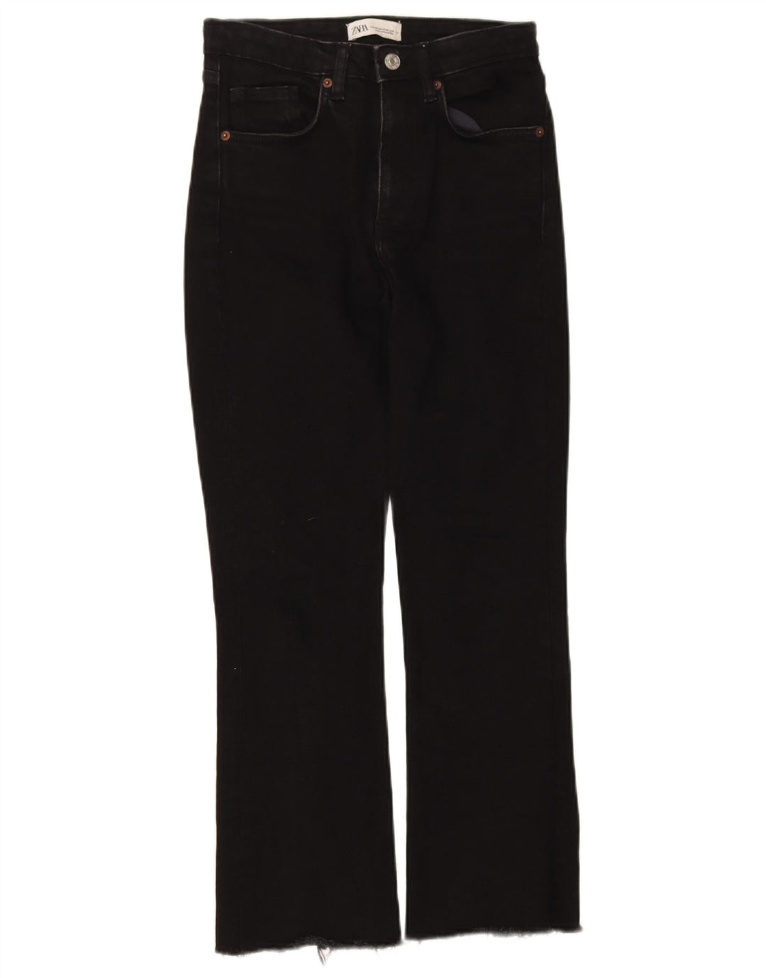 Женские джинсы Bootcut Zara EU 34 2XS W24 L26 черные