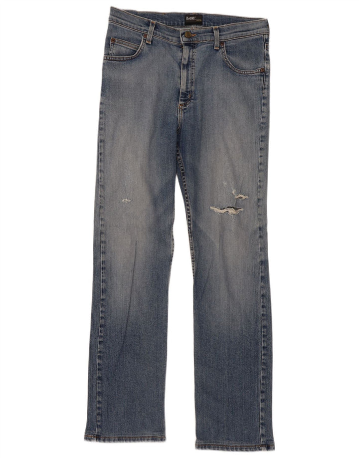 Мужские прямые джинсы Lee Brooklyn W33 L34, синий хлопок