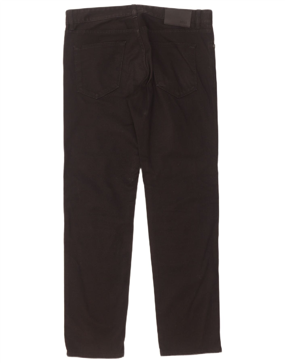 Мужские прямые джинсы Hugo Boss W34 L32, черный хлопок