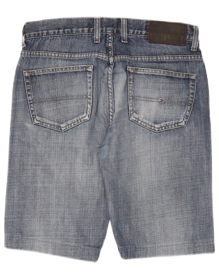 Мужские джинсовые шорты Tommy Hilfiger W32, средний синий хлопок