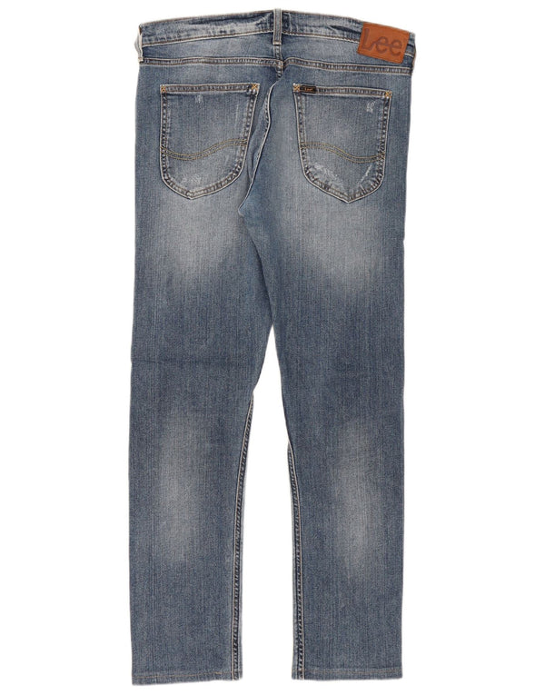 Женские узкие джинсы LEE Luke W31 L29, синий хлопок