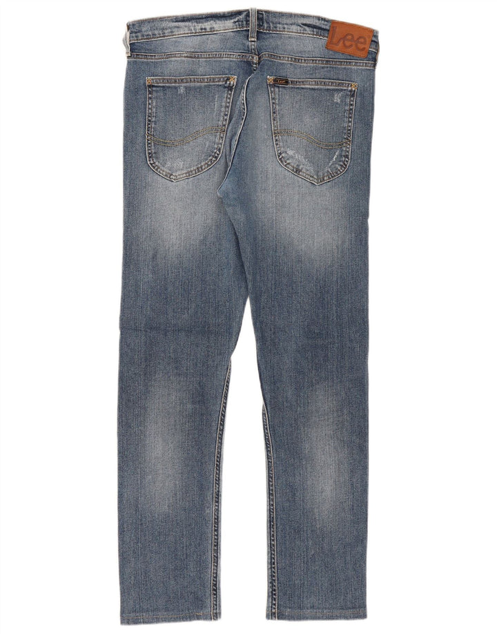 Женские узкие джинсы LEE Luke W31 L29, синий хлопок