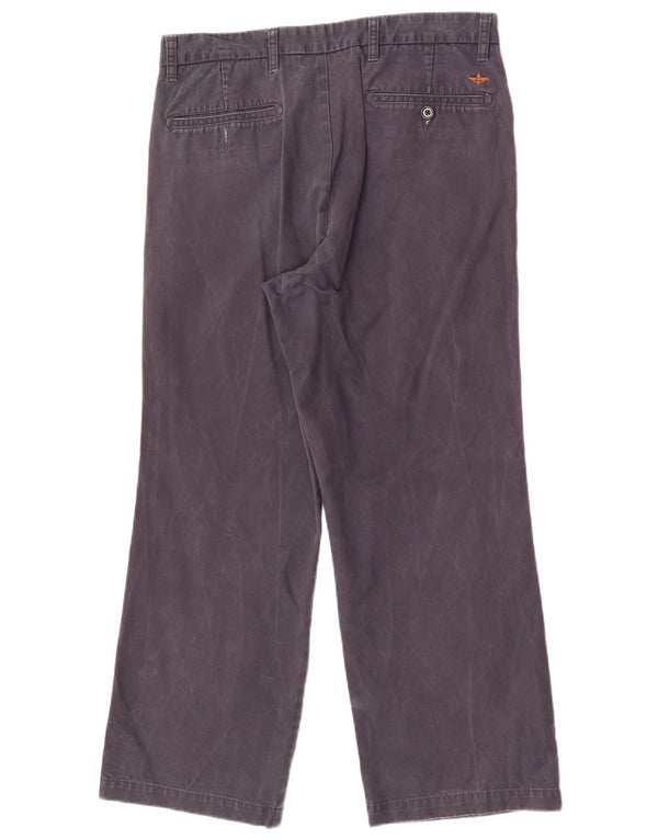 Мужские брюки-чиносы Dockers классического кроя W34 L29 темно-синие, хлопок