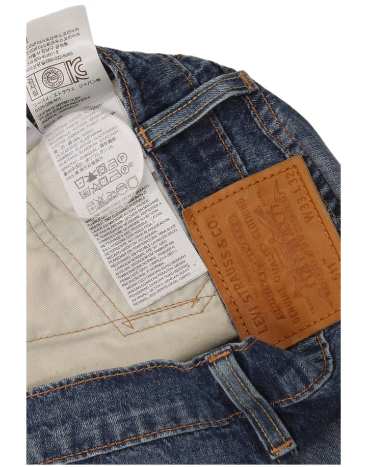 Мужские джинсы Levi's 511 Slim W33 L32 Синие, хлопок