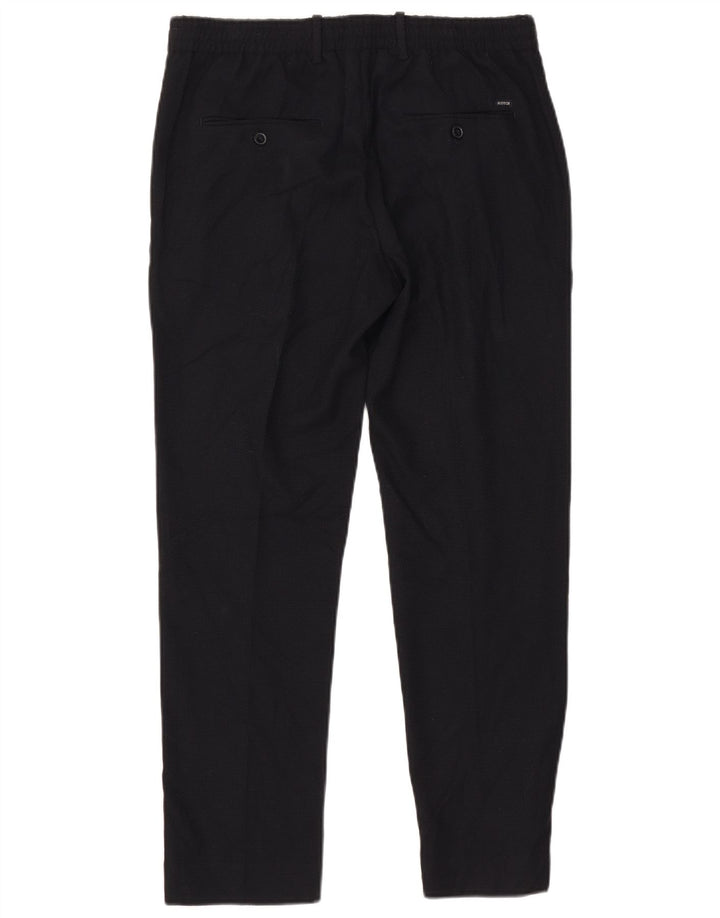 Мужские узкие повседневные брюки SCOTCH & SODA W31 L29, черный полиэстер