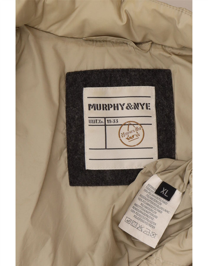 Женская стеганая куртка Murphy & Nye UK 18 XL Бежевый полиамид