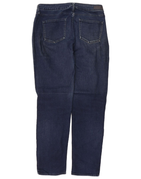 Женские джинсы скинни CALVIN KLEIN US 12 Средний W30 L30 Темно-синий хлопок