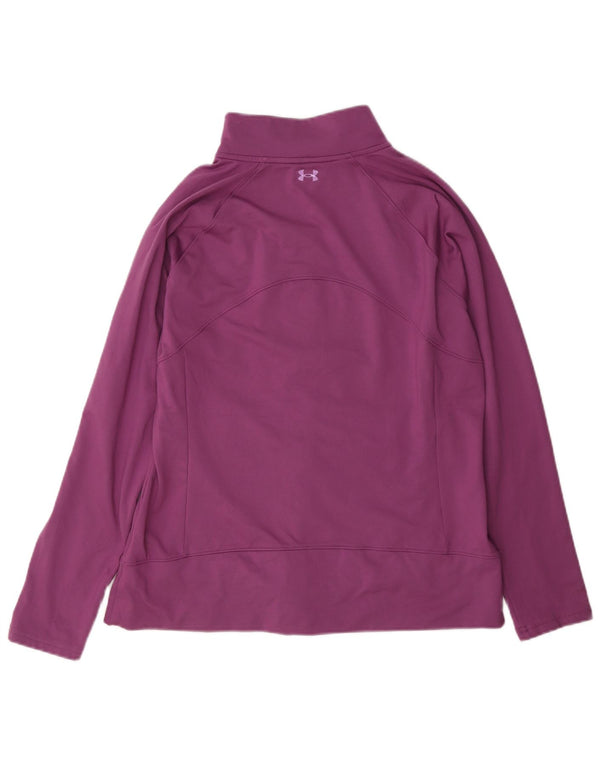 Женский спортивный костюм Under Armour, верхняя куртка UK 14, большой фиолетовый полиэстер