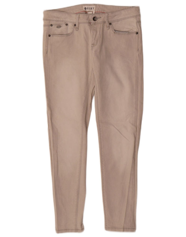 Женские джинсы скинни ROXY W27 L27 Серый хлопок