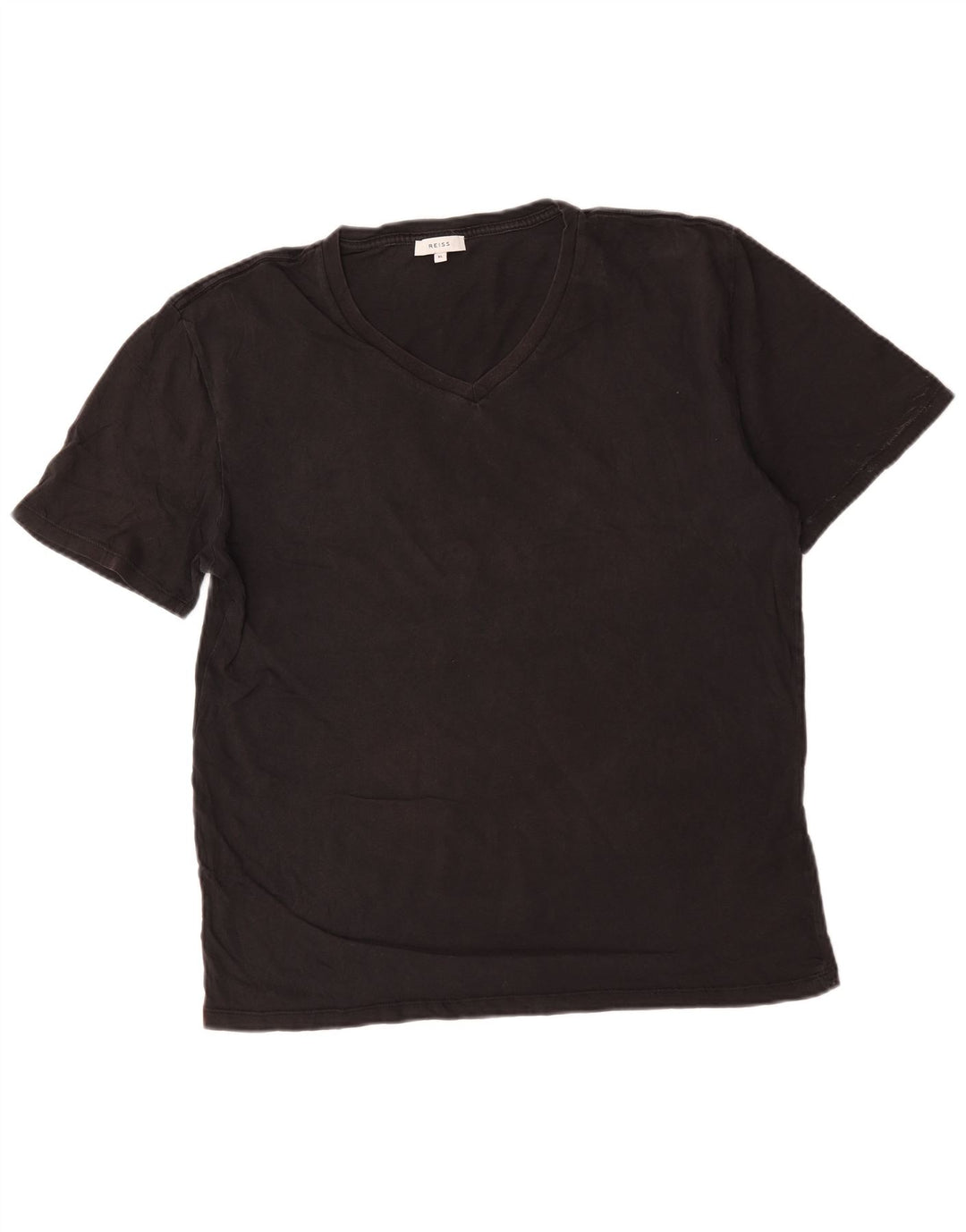 Мужская футболка Reiss Top XL, серый хлопок