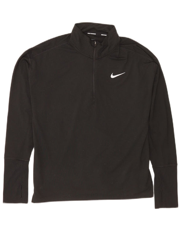 Женские кроссовки свободного кроя для бега Nike UK 10, маленькие черные спортивные кроссовки