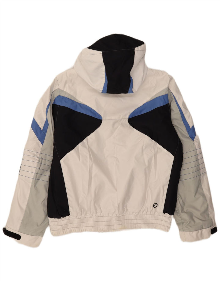 Мужская лыжная куртка Colmar с капюшоном IT 48 Medium White Colorblock