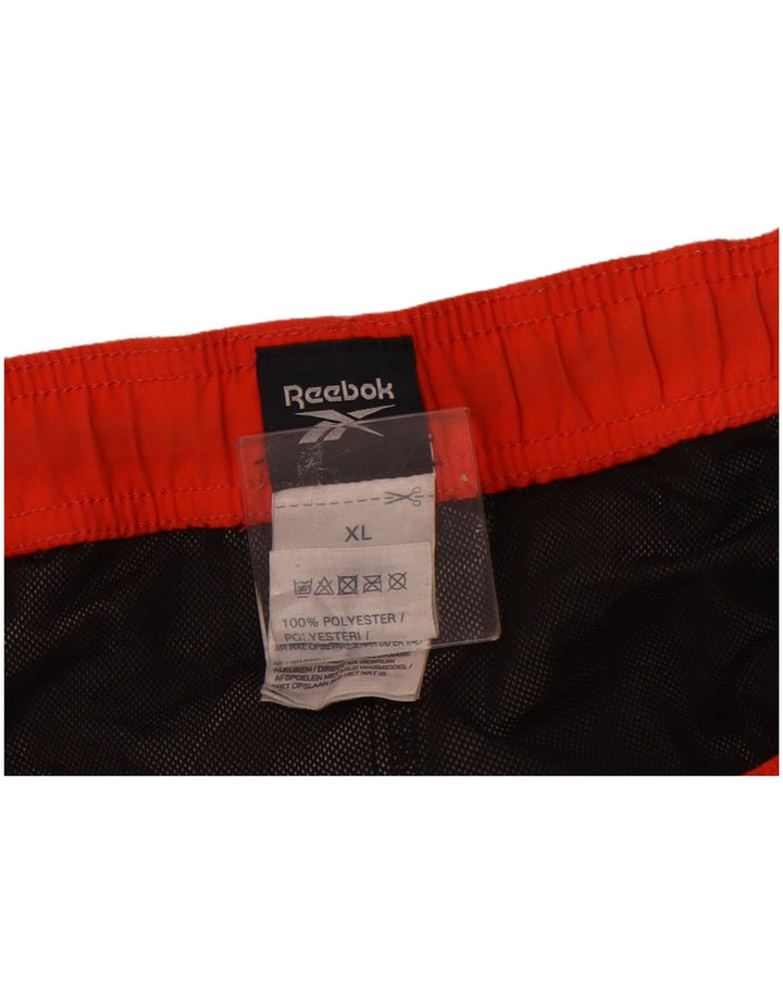 Мужские шорты для плавания Reebok XL, серый камуфляжный полиэстер