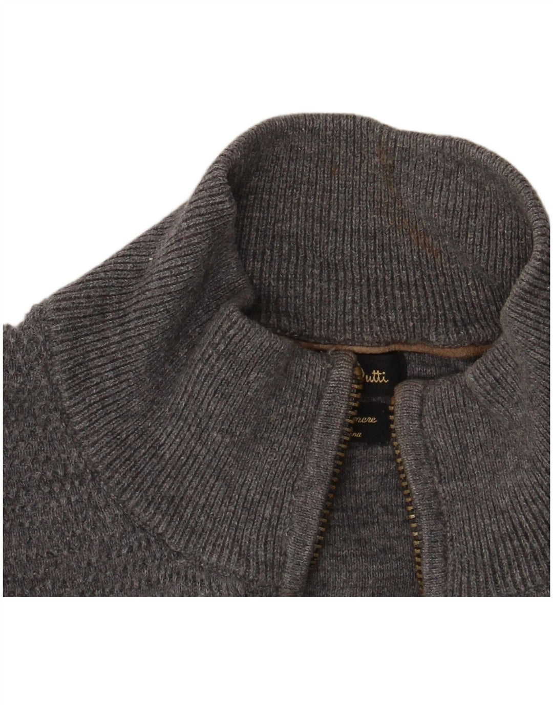Мужской кардиган на молнии Massimo Dutti XL, серый