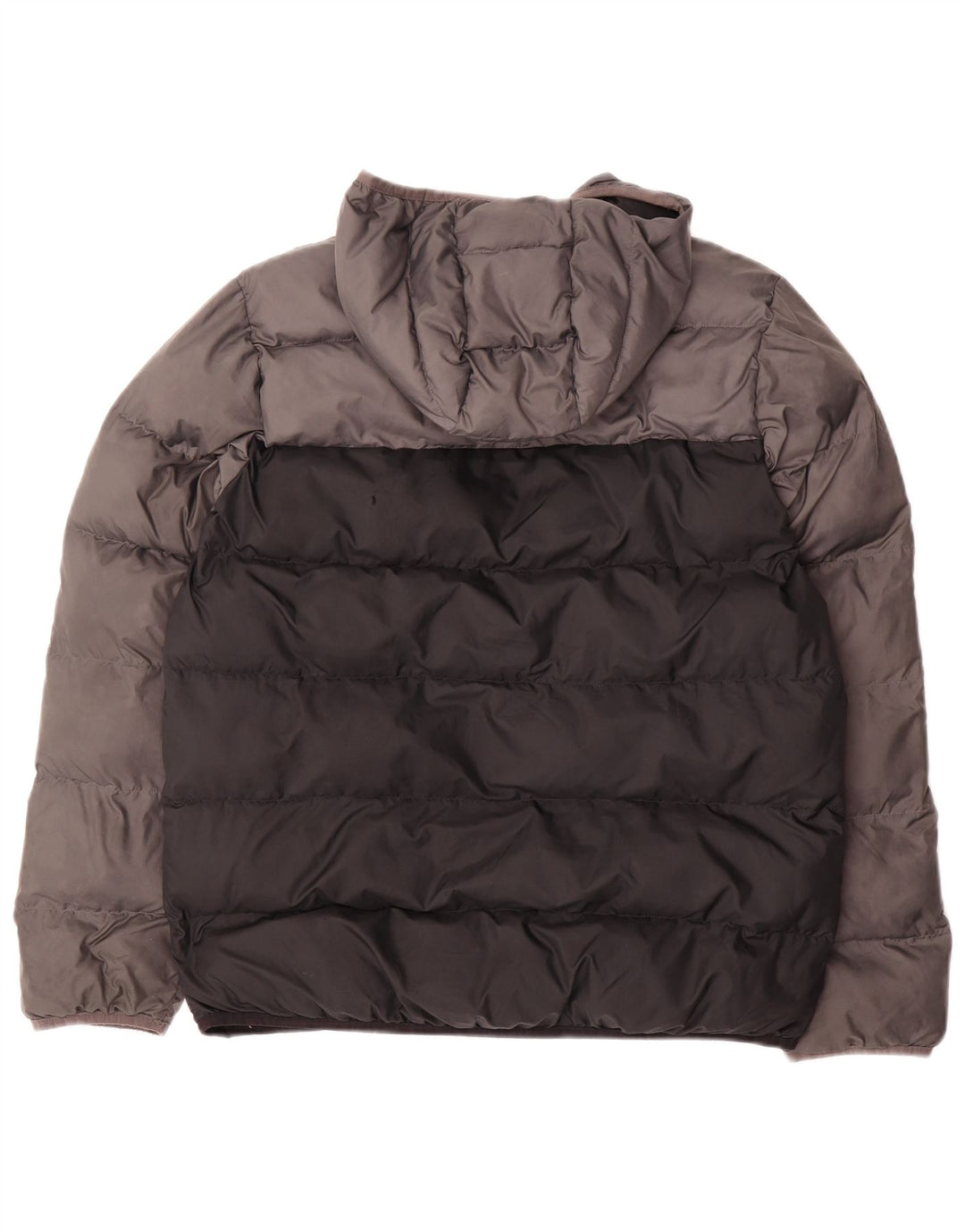 Утепленная куртка Adidas с капюшоном для мальчиков 13–14 лет, черная, полиэстер с цветными блоками