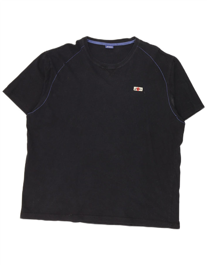 Мужская футболка Asics Top 3XL, черный хлопок