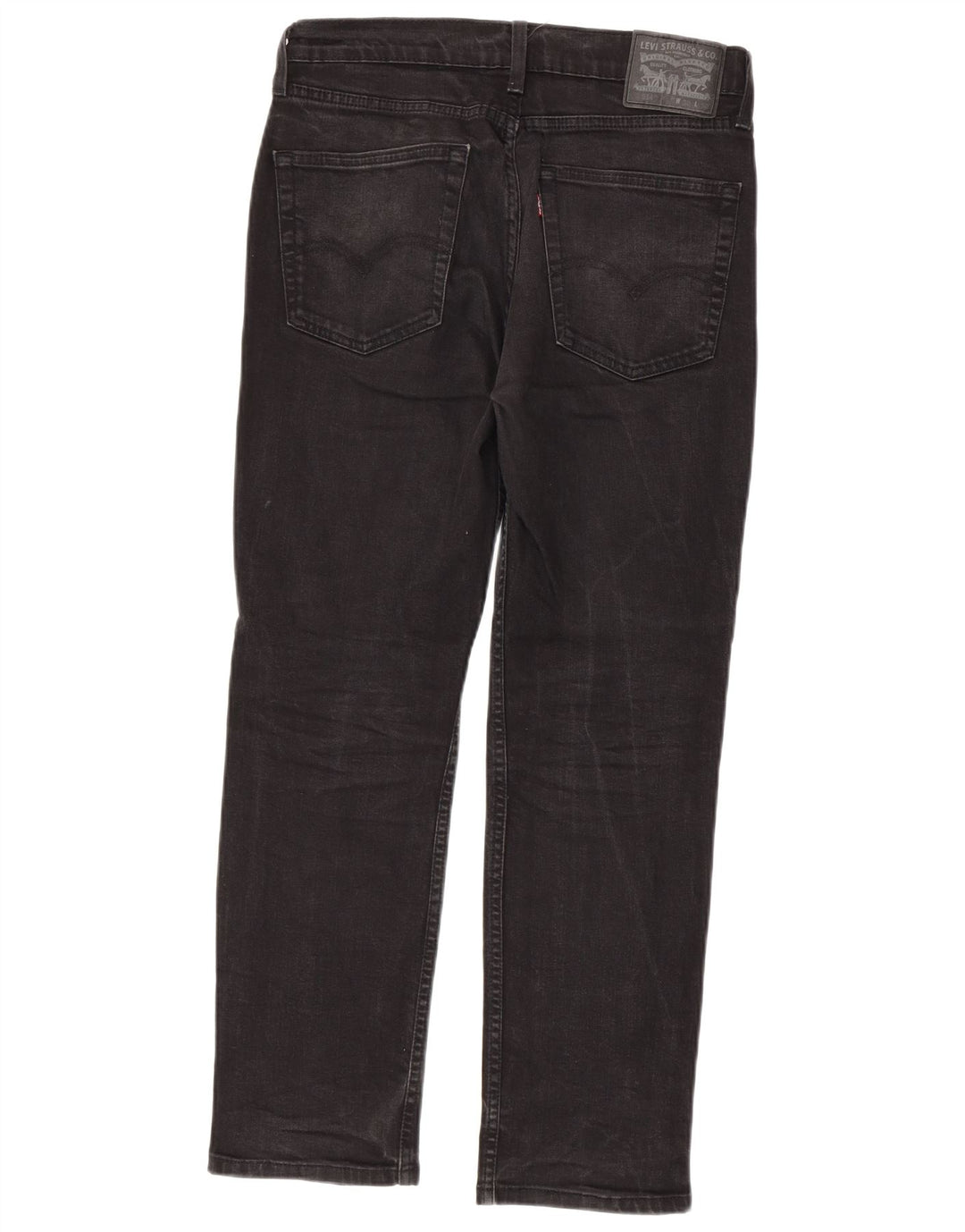Мужские прямые джинсы Levi's 514 W30 L30, черный хлопок