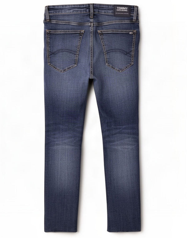 Мужские джинсы скинни Tommy Hilfiger W34 L26, синий хлопок