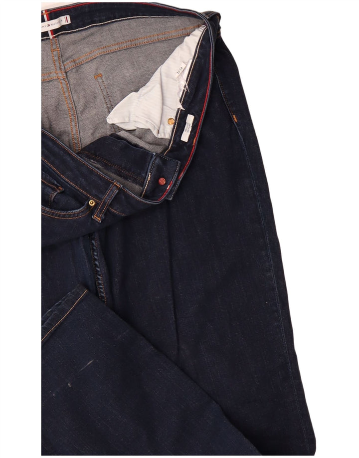 TOMMY HILFIGER Женские узкие джинсы W33 L31 Темно-синие