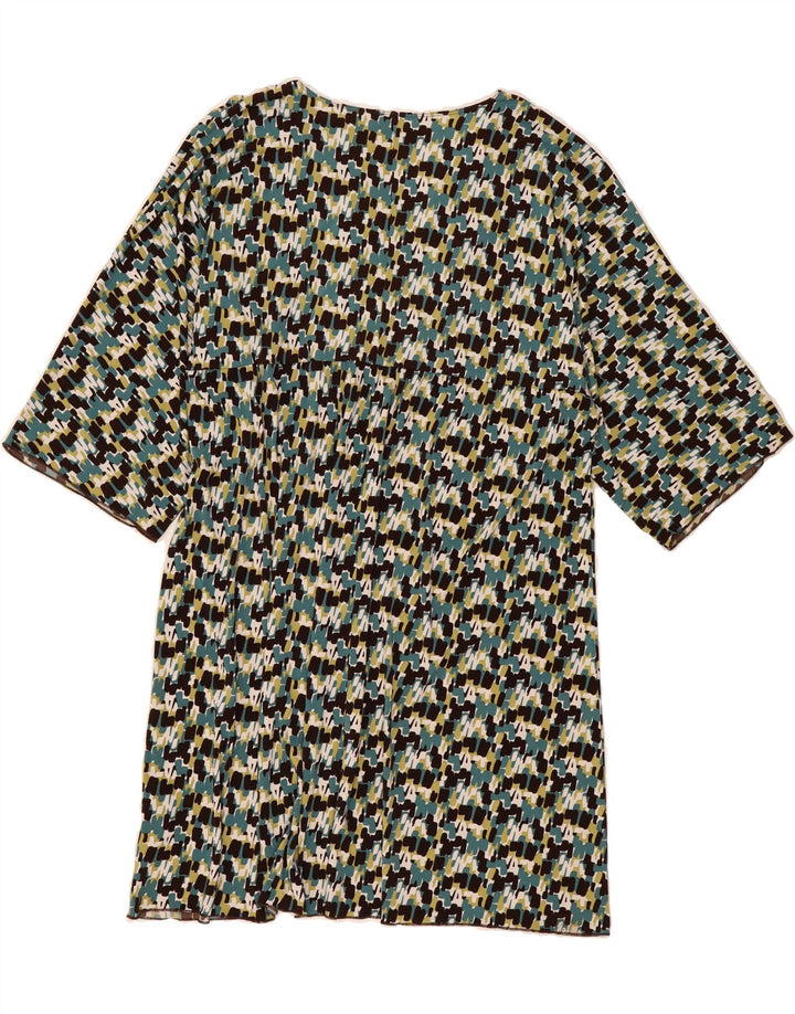 MOSSIMO Womens Abstract Pattern Sheath Dress US 20/22 3XL Multicoloured Vintage Mossimo and Second-Hand Mossimo from Messina Hembry 