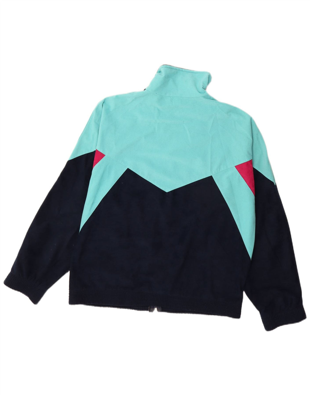 TERINDA Мужской спортивный костюм, верхняя куртка, большая темно-синяя цветная блокировка