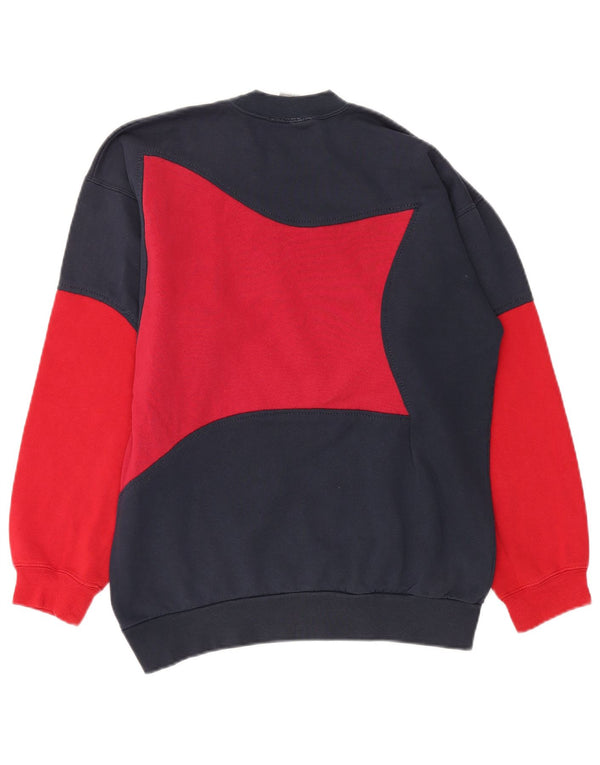 Мужской свитер Nike Jumper UK 39/41, средний, темно-синий, цветной блок