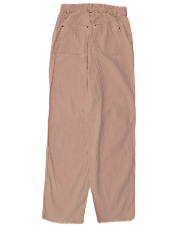 Женские брюки чиносы Marks & Spencer Regular UK 8 Small W26 L30 Розовые