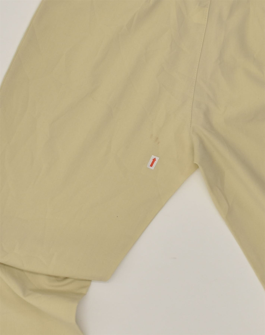 VINTAGE Womens Casual Trousers IT 44 Medium W28 L31 Beige Polyester | Vintage Vintage | Thrift | Second-Hand Vintage | Used Clothing | Messina Hembry 