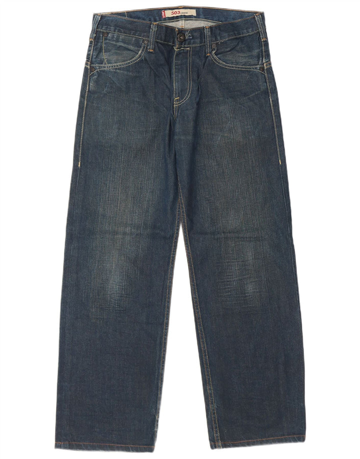 Мужские свободные джинсы Levi's 503 W34 L29 синие