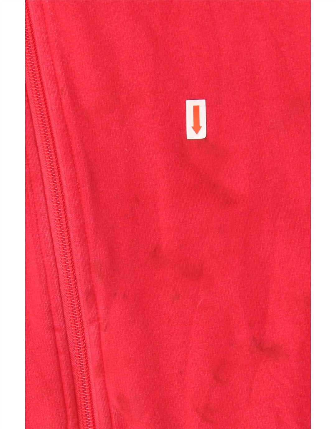 Женский спортивный костюм ADIDAS Top Jacket UK 12 Medium Red Cotton