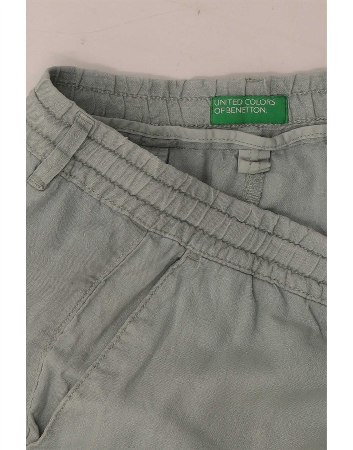 Мужские шорты чинос Benetton W34, большие, зеленые