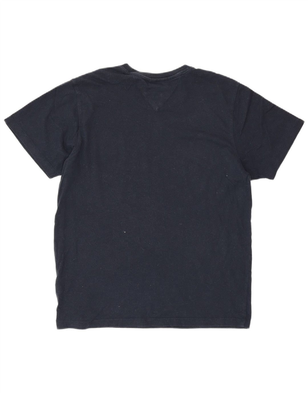 TOMMY HILFIGER Женская футболка с рисунком Top UK 14 Medium Navy Blue Хлопок