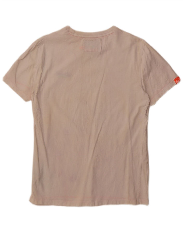 Superdry Мужской хлопок среднего размера белого цвета